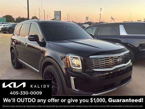 Ebony Black 2020 Kia Telluride S