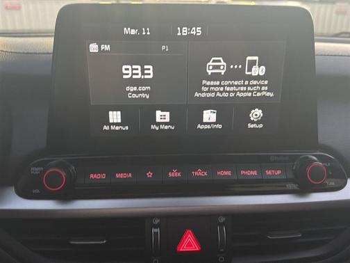 Aurora Black 2021 Kia Forte LXS