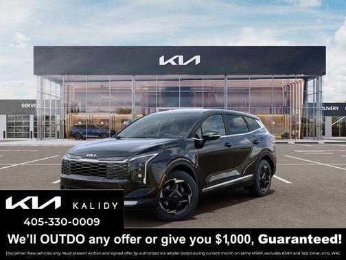 Ebony Black 2026 Kia Sportage EX
