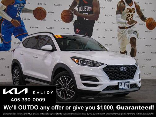 Dazzling White 2019 Hyundai TUCSON SEL