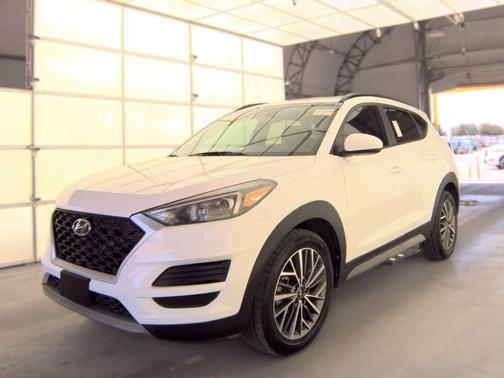 Dazzling White 2019 Hyundai TUCSON SEL