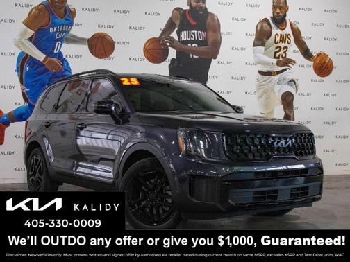 Wolf Gray 2025 Kia Telluride EX X-Line