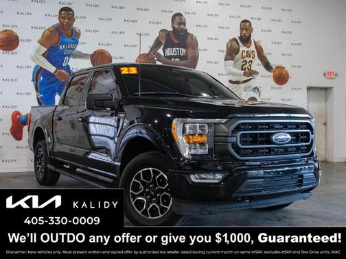 Agate Black Metallic 2023 Ford F-150 XLT