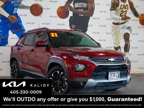Scarlet Red Metallic 2021 Chevrolet Trailblazer LT