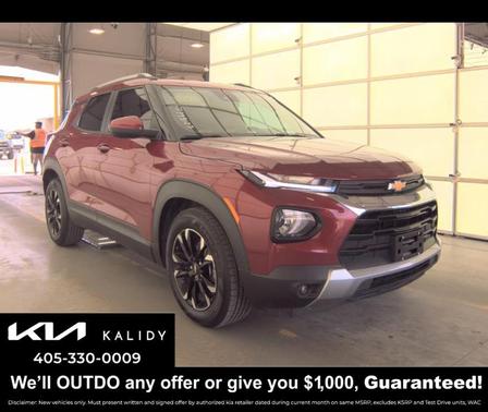 Scarlet Red Metallic 2021 Chevrolet Trailblazer LT
