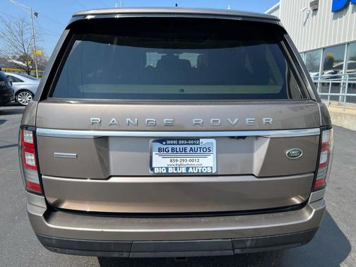Brown 2016 Land Rover Range Rover 4WD 4dr Supercharged