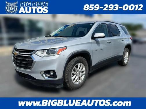 Silver 2019 Chevrolet Traverse LT Cloth
