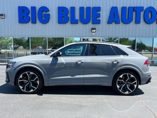 Gray 2024 Audi RS Q8 4.0T