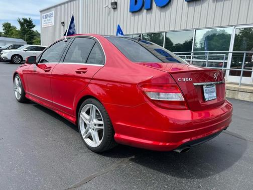 Red 2011 Mercedes-Benz C-Class C 300 4MATIC Sport