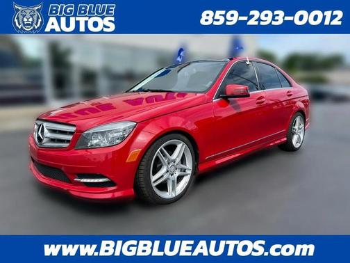 Red 2011 Mercedes-Benz C-Class C 300 4MATIC Sport