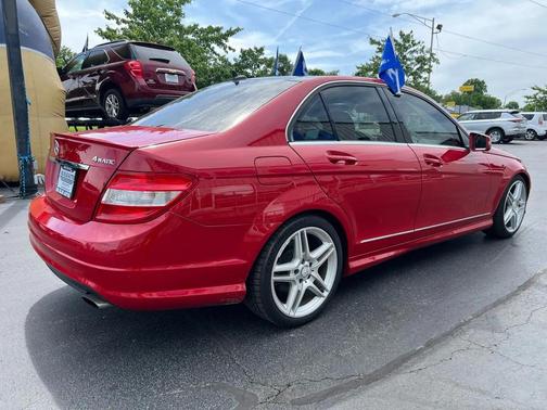 Red 2011 Mercedes-Benz C-Class C 300 4MATIC Sport