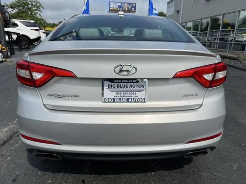 Silver 2017 Hyundai SONATA Sport