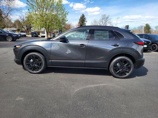 Machine Gray Metallic 2026 Mazda CX-30 2.5 Turbo Premium Plus Package