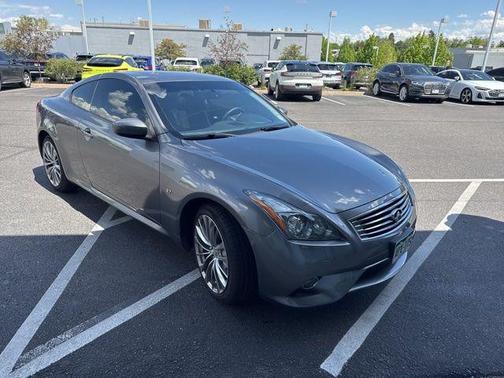 Graphite Shadow 2014 INFINITI Q60 Base