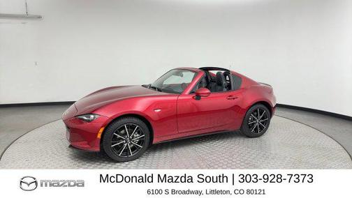 Soul Red Crystal Metallic 2025 Mazda MX-5 Miata RF Grand Touring