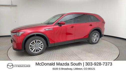 Soul Red Crystal Metallic 2024 Mazda CX-90 PHEV Preferred