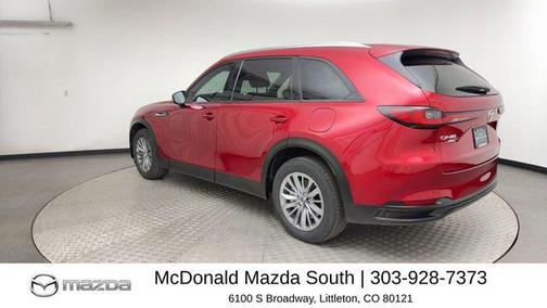 Soul Red Crystal Metallic 2024 Mazda CX-90 PHEV Preferred