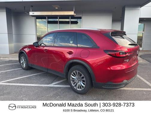 Soul Red Crystal Metallic 2024 Mazda CX-90 PHEV Preferred