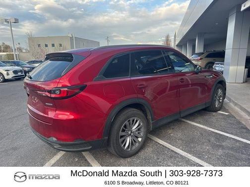 Soul Red Crystal Metallic 2024 Mazda CX-90 PHEV Preferred