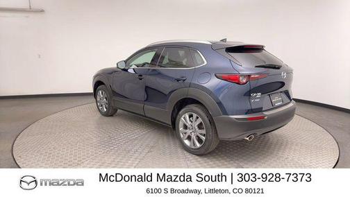 Deep Crystal Blue Mica 2025 Mazda CX-30 2.5 S Premium Package