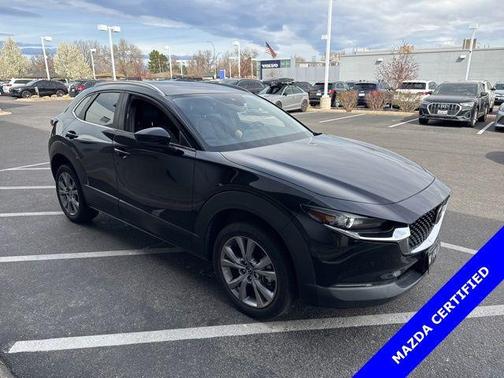Jet Black Mica 2023 Mazda CX-30 2.5 S Preferred Package