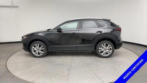 Jet Black Mica 2023 Mazda CX-30 2.5 S Preferred Package