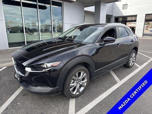 Jet Black Mica 2023 Mazda CX-30 2.5 S Preferred Package