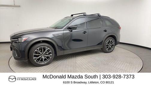 Jet Black Mica 2025 Mazda CX-70 PHEV Premium Package