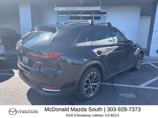 Jet Black Mica 2025 Mazda CX-70 PHEV Premium Package