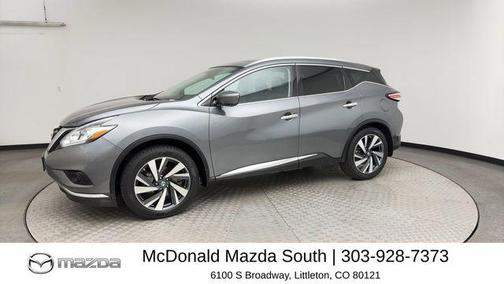 Gun Metallic 2018 Nissan Murano Platinum