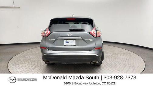Gun Metallic 2018 Nissan Murano Platinum