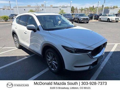 Snowflake White Pearl Mica 2020 Mazda CX-5 Grand Touring