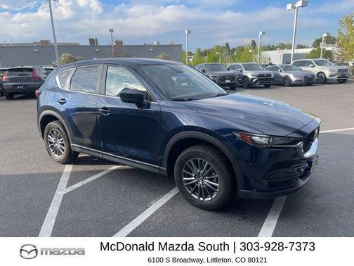 Deep Crystal Blue Mica 2019 Mazda CX-5 Touring