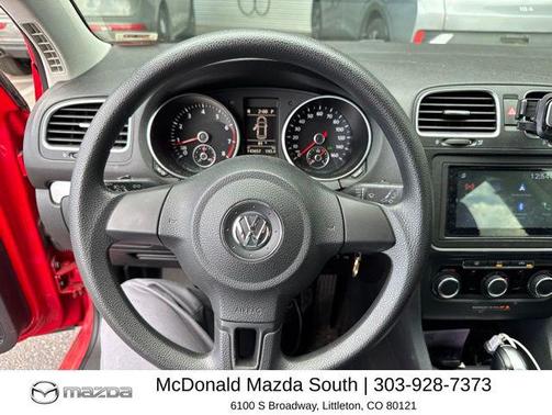 Tornado Red 2013 Volkswagen Golf 2.5L