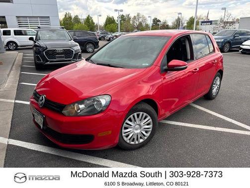 Tornado Red 2013 Volkswagen Golf 2.5L