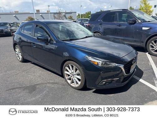 Deep Crystal Blue Mica 2017 Mazda Mazda3 Grand Touring