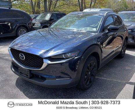 Deep Crystal Blue Mica 2023 Mazda CX-30 2.5 Turbo Premium Package