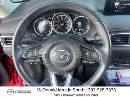 Soul Red Crystal Metallic 2023 Mazda CX-5 2.5 S Select Package