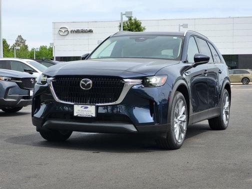 Deep Crystal Blue Mica 2026 Mazda CX-90 PHEV Preferred