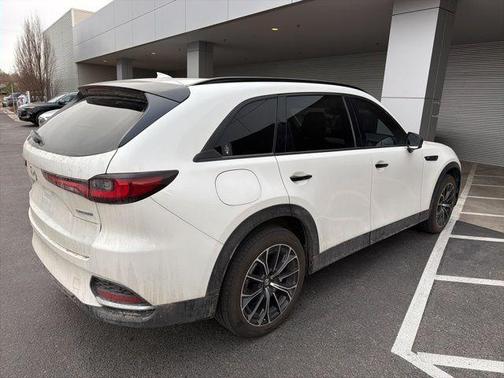 Rhodium White Premium 2025 Mazda CX-70 PHEV Premium Package