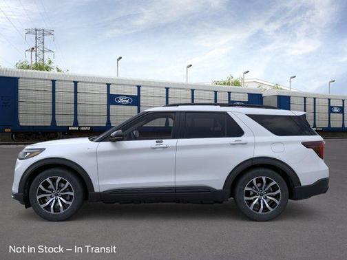 Space White Metallic 2026 Ford Explorer ST-Line