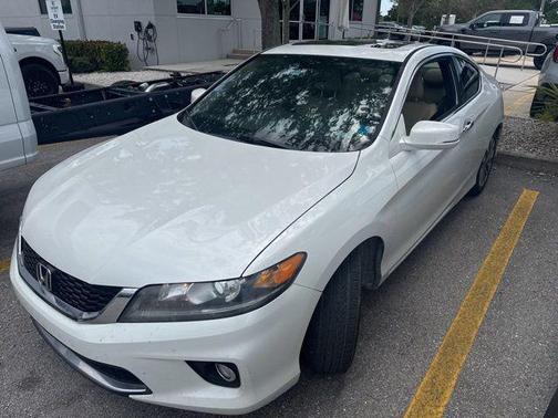 White Orchid Pearl 2014 Honda Accord EX-L
