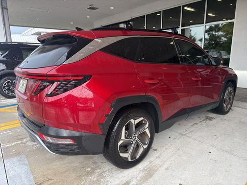 Ultimate Red 2024 Hyundai TUCSON Limited