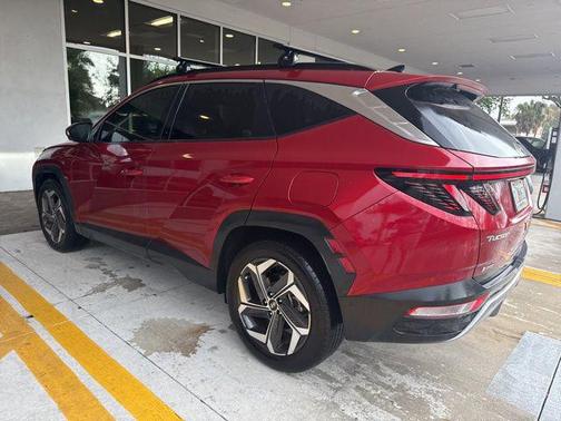 Ultimate Red 2024 Hyundai TUCSON Limited