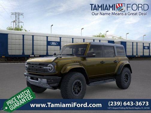Shelter Green Metallic 2026 Ford Bronco Raptor