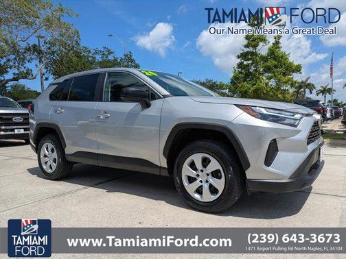 Silver Sky Metallic 2024 Toyota RAV4 LE
