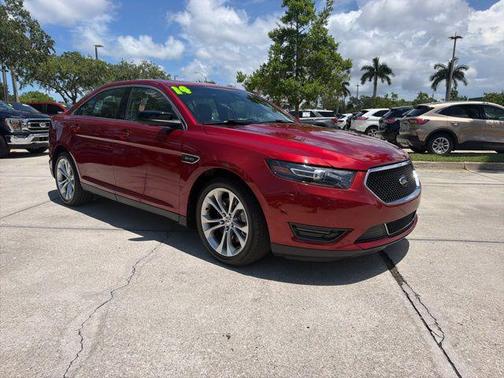 RUBY RED METALLIC TC 2014 Ford Taurus SHO