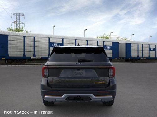 Agate Black Metallic 2026 Ford Explorer Tremor