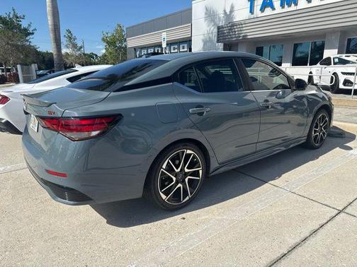 Atlantic Gray Metallic 2024 Nissan Sentra SR
