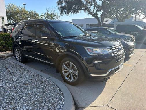 Agate Black Metallic 2019 Ford Explorer Limited